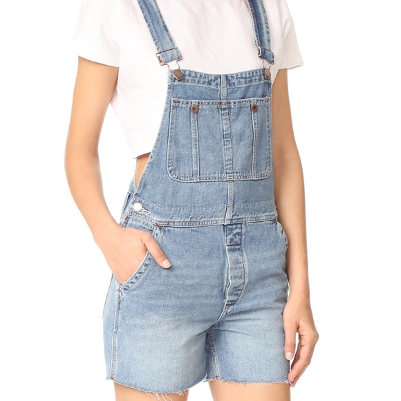 boyfriend overall shorts